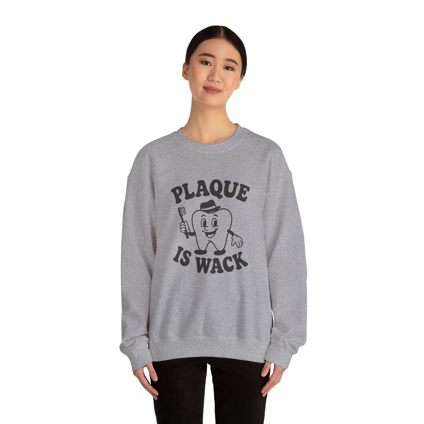 Plaque is Wack Crewneck Sweatshirt