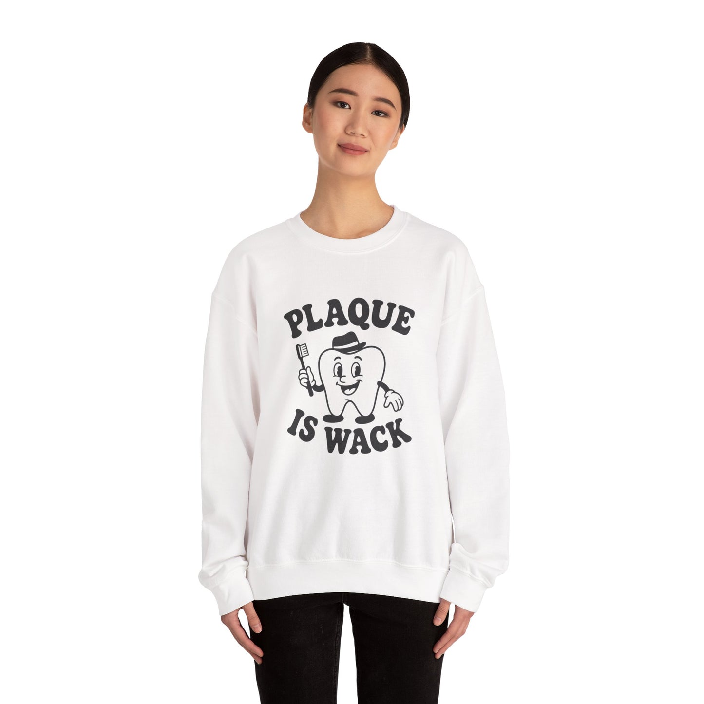 Plaque is Wack Crewneck Sweatshirt